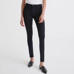 AG Farrah Ankle in Sateen Black - sz 25